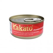 Kakato 金蕨系列 - 杞子燉鴨貓狗罐頭 70g（1罐）
